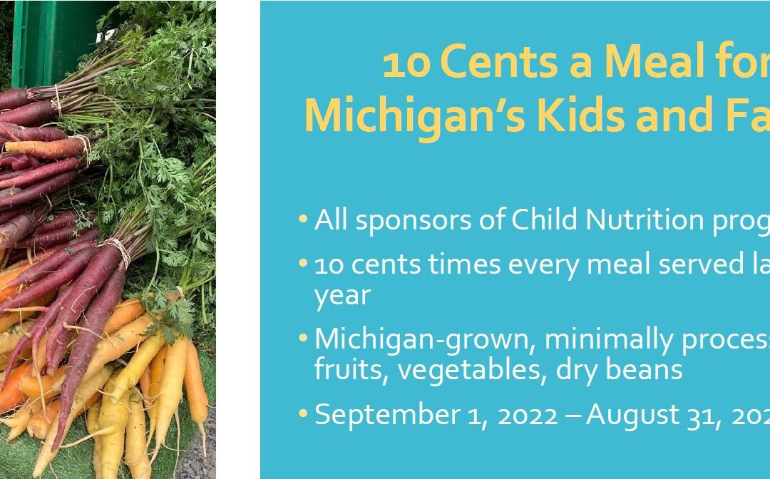 10 Cents a Meal for Michigan’s Kids & Farms with Wendy K. Crowley
