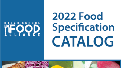 Food Specification Catalog 2022
