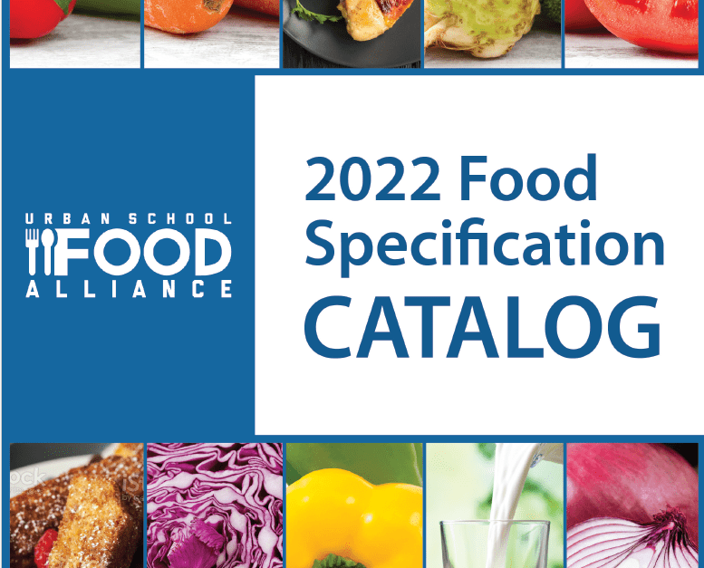 Food Specification Catalog 2022