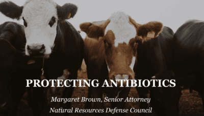 Protecting Antibiotics