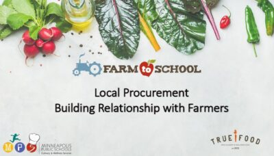 Bertrand Weber talks local procurement and building relationships with farmers