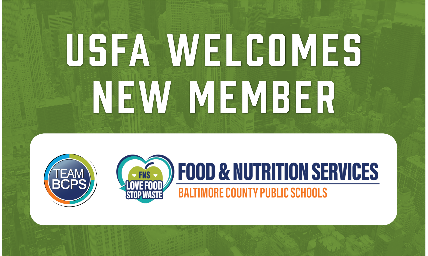 Urban School Food Alliance Membership Welcomes Baltimore County Public Schools as Newest Member, Increasing Reach to 4.5 Million Students