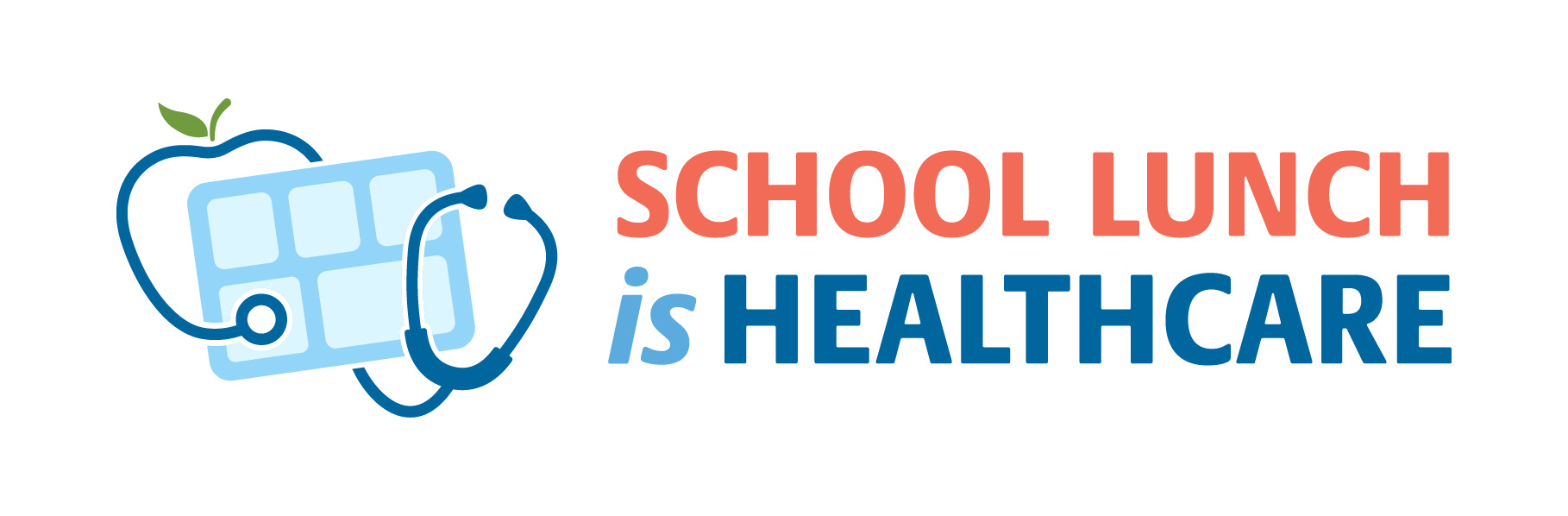 School Lunch is Healthcare Logo