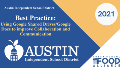 Using Google Shared Drives/Google Docs to Improve Collaboration