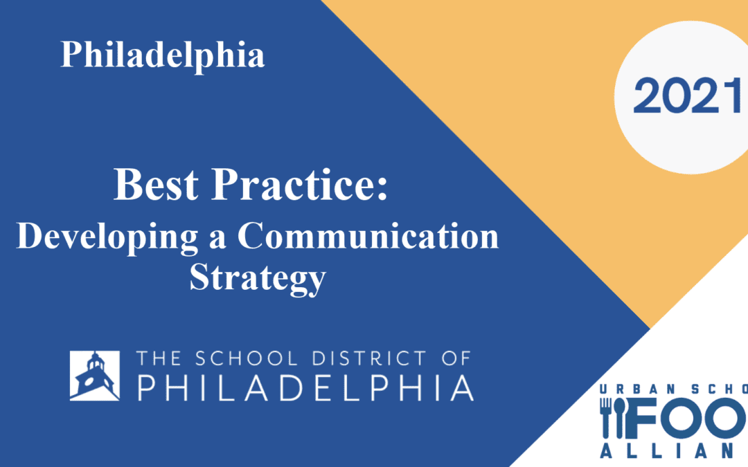 Developing a Communication Strategy