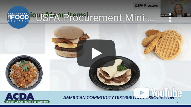 USFA Procurement Mini-Series Part 2: USDA Foods (Dallas, TX and Orange County, FL)
