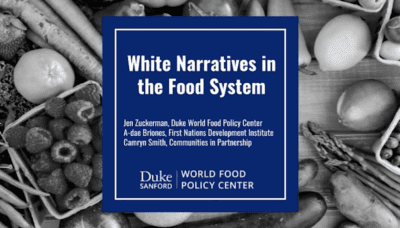 Examining Whiteness in the Food System