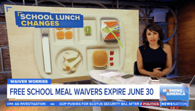 NewsNation: Federal free school meal waivers set to expire June 30