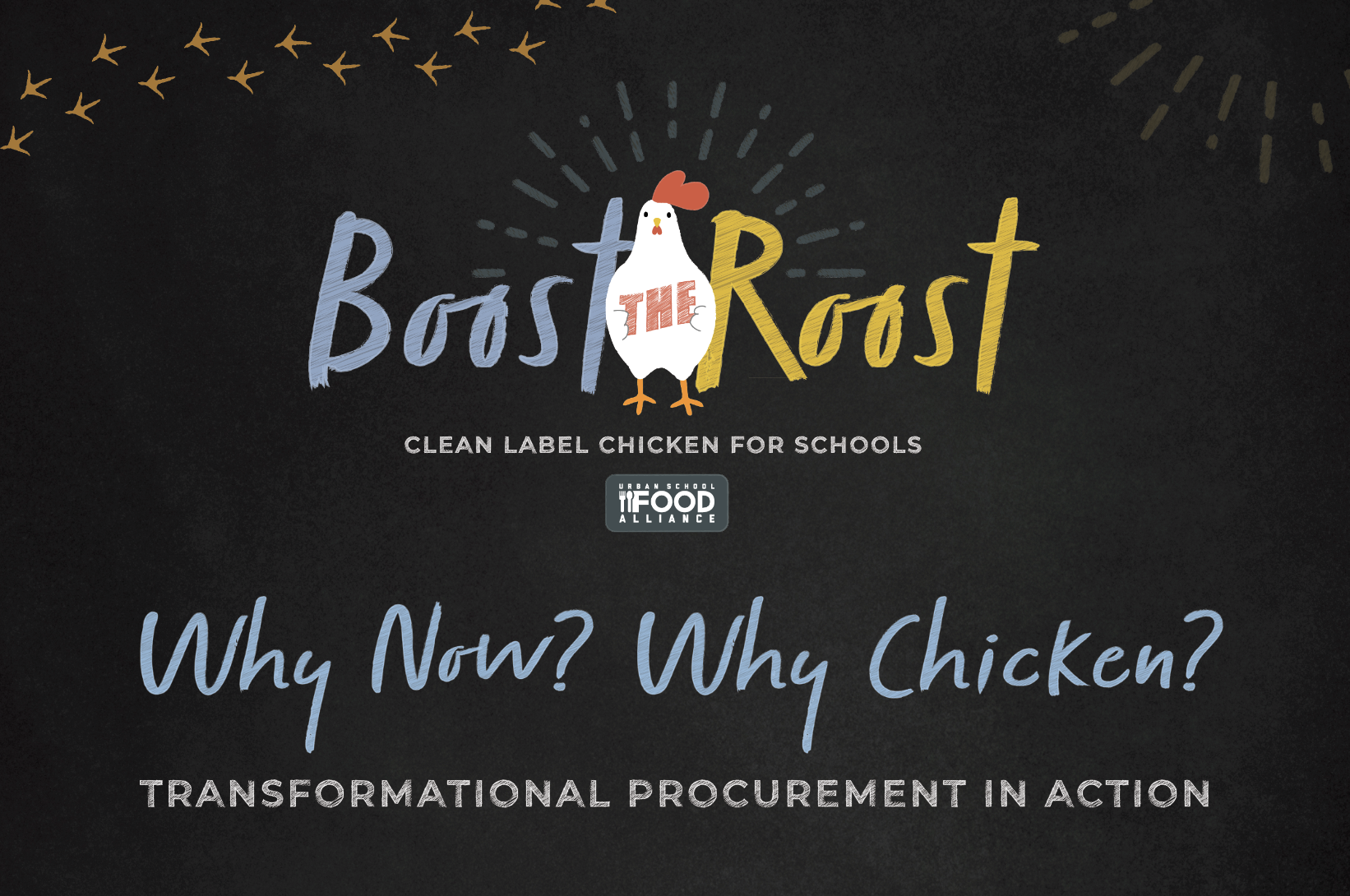 Why Now, Why Chicken? Transformational Procurement in Action through Boost The Roost