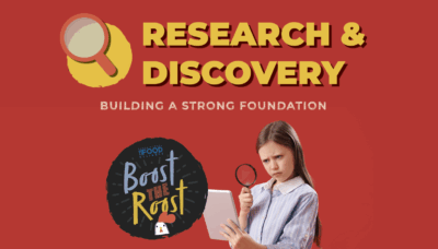 Research & Discovery – Building a Strong Foundation for Boost the Roost